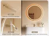 Auralum Badezimmer Spiegel Rund 50 cm LED Badspiegel mit Produktbild-Vorschau 10