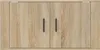 vidaXL Armoire TV murale chêne Sonoma 80x34,5x40 cm Voir les images du produit 4