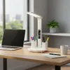 Stolná LED lampa s displejom, kresliacimi hodinami, dvoma Náhľad obrázku produktu 24
