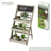 Sunnydays Blumentreppe Blumenregal Blumenständer 43x45x78 Produktbild-Vorschau 2