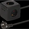 BAT Steckdosenwürfel 4-fach mit 2x USB (Mehrfachsteckdose Produktbild-Vorschau 2