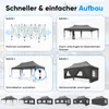Quictent Pavillon 3x6m Faltpavillon Wasserdicht Stabil mit Produktbild-Vorschau 4