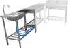 Westerholt 2304 Edelstahl Outdoor Camping Waschtisch Spüle Produktbild-Vorschau 4