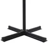 vidaXL Sonnenschirm mit Aluminium-Mast 500 cm Bordeauxrot Produktbild-Vorschau 4