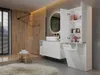 BDW Mobile da bagno, 2 cestini per biancheria, 2 ante, Anteprima dell’immagine prodotto 4