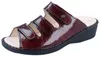 Dames slippers in rood Productafbeelding-voorbeeld 1
