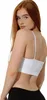 Yenita® Spaghetti Bustier 3er Set Seamless - Sport BH L Produktbild-Vorschau 2