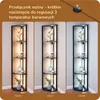 Lampa podłogowa EDISHINE z regulacją jasności do salonu, Podgląd zdjęcia produktu 3