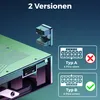 deleyCON PCI-e 5.0 Adapter Winkel 180 Grad 12+4 Pin 16 Pin Produktbild-Vorschau 4
