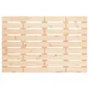 The Living Store Wand-Kopfteil 81x3x63 cm Massivholz Kiefer Produktbild-Vorschau 5