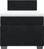 The Living Store Boxspringbett mit Matratze Schwarz 100x200 Produktbild-Vorschau 5