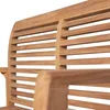 Teakholz - bene living - Gartenbank Derby 120 cm Produktbild-Vorschau 6