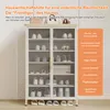 SevenComfort Schuhschrank, Schuhregal 6 Ebenen, 21 Paar Produktbild-Vorschau 5