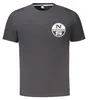 Hochwertiges Schwarzes Herren T-Shirt mit Print und Produktbild-Vorschau 1