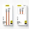 DUDAO L24CL 120W Cavo USB-C - Lightning 1 m Arancione Anteprima dell’immagine prodotto 5