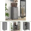 The Living Store Schuhschrank Grau Sonoma 30x35x70 cm Produktbild-Vorschau 1