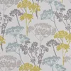 SCHÖNER LEBEN. Tischdecke Blumen Gräser Mineral blau grün Produktbild-Vorschau 3