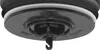 A close-up view of the bottom of a black thermos lid with a hook-like mechanism. Anteprima dell’immagine prodotto