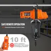 VEVOR elektrický řetězový kladkostroj, nosnost 998 kg, Náhled obrázku produktu 4