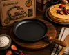 Litinová pánev na palačinky s dřevěnou rukojetí - ø 24 x Náhled obrázku produktu 13