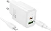 Hoco Ladegerät 20W GaN USB-C + USB-A Netzteil | Produktbild-Vorschau 1