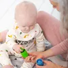 Montessori Holzspielzeug "Regenbogen: Bälle in Tassen" 3 cm Produktbild-Vorschau 4