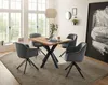 Armlehnenstuhl HARPER SARINA BHT 59x82x62 cm grau Produktbild-Vorschau 24