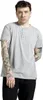 RED by EMP Herren weiß/graue basic T-Shirts mit Knopfleiste Produktbild-Vorschau 7