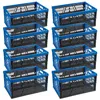 Novaliv, juego de 8 cajas plegables de 45 litros, color Vista previa de la imagen del producto 1