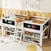 MODFU Lit Mezzanine 90x200 cm - Lit Avec Rangement Et Voir les images du produit 1