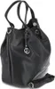 L.CREDI sac shopper sac à épaule Ebony Shopper Black noir Voir les images du produit 16