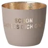 Gift Company Windlicht Madras Schön dass es Dich gibt M, Anteprima dell’immagine prodotto 2