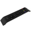 A black remote control is shown against a white background. Voir les images du produit