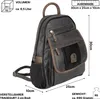 Cityrucksack Damenrucksack Tagesrucksack Stadt Rucksack Produktbild-Vorschau 2