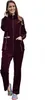 RAIKOU Damen Baumwolle Schlafanzug 44/46 Velours Produktbild-Vorschau 2