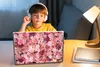 MuchoWow® Laptop Aufkleber Sticker Cover Blumen - Rosa - Produktbild-Vorschau 3