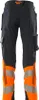 Pantaloni con tasche sulla coscia nero blu/arancio hi-vis, Anteprima dell’immagine prodotto 3