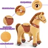 PonyCycle Model E Jazdecký kôň na kolieskach Jazdecký kôň Náhľad obrázku produktu 3