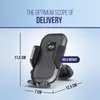 alca® Uchwyt na telefon z haczykiem, 4,6–6,8", do kratki Podgląd zdjęcia produktu 3