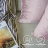 Lionmood Premium Samt Kissenbezug Violett 40x40cm -1er- Produktbild-Vorschau 4