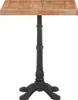 vidaXL Table de bistrot 60x60x76 cm acacia massif Voir les images du produit 1