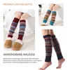 1 Paar Beinwärmer Legwarmers Damen Lange Winter Produktbild-Vorschau 4