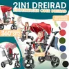 KIDIZ® Dreirad 5in1 Kinderdreirad mit Schubstange Produktbild-Vorschau 3