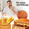 ProfiCook® Sandwichmaker | muschelförmige Sandwiches | Produktbild-Vorschau 2