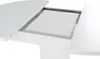 Esstisch - Weiß matt - Ø 104 cm - ausziehbar Produktbild-Vorschau 3