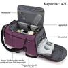 OKWISH Sporttasche Reisetasche mit Schuhfach & Nassfach Produktbild-Vorschau 5