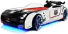 Autobett Kinderbett "Roadster Police" LED Sound Sportsitze Produktbild-Vorschau 1