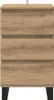 vidaXL Príborník so zásuvkami Materiál na báze duba Artisan Náhľad obrázku produktu 5