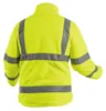 Waarschuwingsvest van fleece, heren, geel, maat S. Productafbeelding-voorbeeld 2