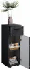 Midischrank Vicco Irma Anthrazit Hochglanz 30 x 81 cm, Produktbild-Vorschau 7